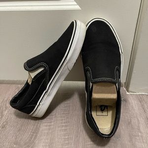 Black Women’s Vans, Size 7